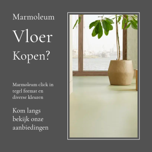 Marmoleum click aanbieding